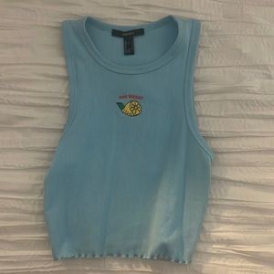 Forever 21 Cropped Tank - NEVER WORN